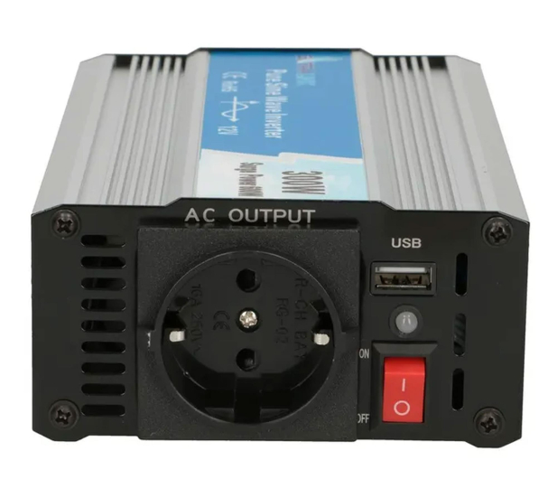 ExtraLink OPIP-300W 12V, czysty sinus, USB-A, USB Typ C - 1489619 - zdjęcie 2